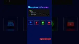 Responsive Layout #shorts #shortsviral #shortsvideo