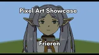 Minecraft Pixel Art Showcase - Frieren