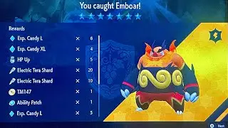 7 STAR EMBOAR TERA RAID in Pokémon Scarlet & Violet #nintendo #pokemon #jayrocgaming