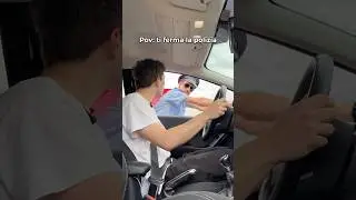 Un normale posto di blocco 😂👮🏻‍♂️