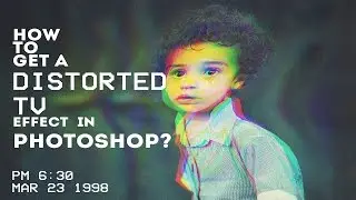 Photoshop Mondays #6: How to create a Split Color Glitch Effect in Photoshop?