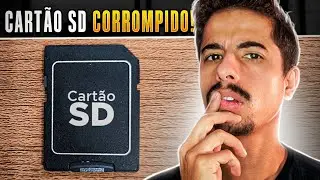 CARTÃO DE MEMÓRIA CORROMPIDO? APRENDA RESOLVER em 2024!