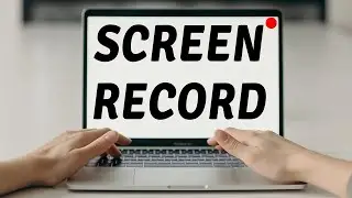 How To Screen Record On Mac using Quicktime Screen Recording with Audio