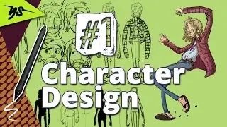 How to Design a Character - PART 1 | How To Draw Stuff on yamsketch