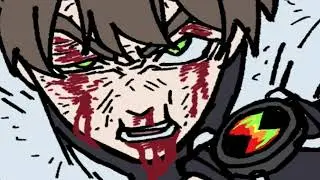 Ben 10 and Kevin fight with no aliens (English Dub)