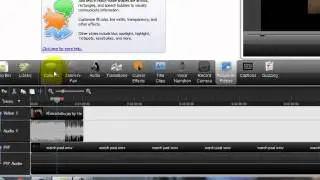 How to use PIP(Picture-In-Picture) effect in Camtasia Studio 7.0 ?