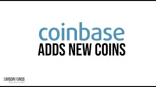 Coinbase Adds New Coins
