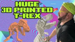 Supersized MakerBot T-Rex: Building the Ultimate 3D Printed Dino