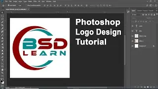 Logo Design in Photoshop || How to make logo in photoshop