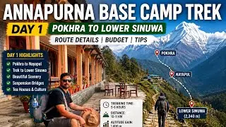 Nepal’s most popular trek - Annapurna Base Camp 🏔️ Route, Permit, Budget | Complete Guide ✔️