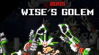Defeating Wise Golem boss + Getting Epic Rarity item! | Tower Breaker - Hack & Slash