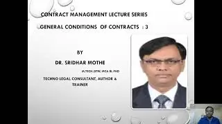 3 - General Conditions of Contracts