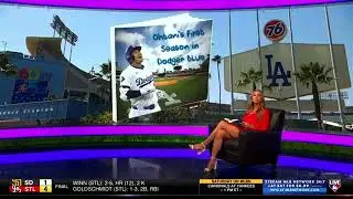 Abby Labar Smoking Hot Legs & More on MLB Network!