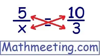 Proportions - Basic examples and word problems