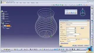 CATIA GENERATIVE SHAPE DESIGN - Helix