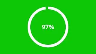 Circle Loading Bar Green Screen  Videos | Green screen videos