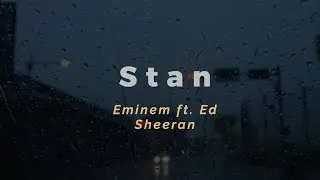 My tea's gone cold I'm wondering why (Male Version) • Eminem ft. Ed Sheeran - Stan (Thank You)