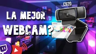 Eres creador de contenido? ESTA ES TU WEBCAM | UNBOXING Logitec C920 |