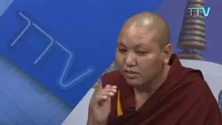 ( འདོན་ ༡༣༤ ) དགེ་བཤེས་མའི་ཐོན་ཚེ་དང་པོའི་བཙུན་མ་ཁག་ཅིག་དང་གླེང་མོལ།