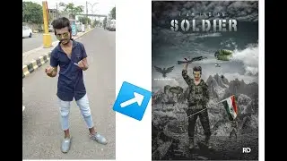 PicsArt Photo Editing INDIAN SOL DIER Photo Editing Tutorial Step By Step viral Irfan Editing