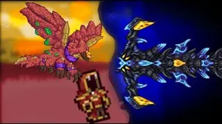 Terraria Adult Eidlon Wyrm Vs Yharon Supreme Calamitas Smash Bros Mod