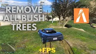 Remove All Bush and Tree Texture | Fivem | Fps Boost