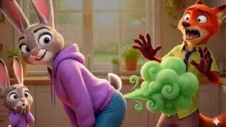 🚽🏆 Judy are Preparing for a Fart Competition 💨 | Zootopia 2