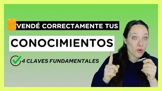 Cómo VENDER CONOCIMIENTOS y ganar dinero por internet gracias a crear un curso online y +