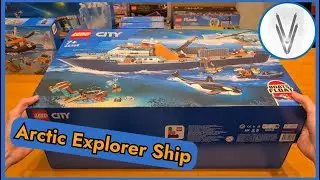 LEGO CITY Arctic Explorer Ship 60368 Unboxing