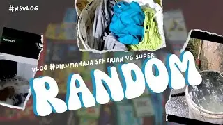 #NSVlog | RANDOM Banget Hari Libur DirumahAja Seharian karena Hujannya Awet, Gabisa kemana-mana