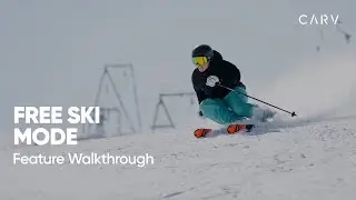 CARV FREE SKI MODE | Monitor your technique and track your Ski:IQ™ improvements over time