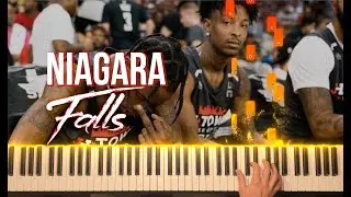 Niagara Falls Piano Cover/Tutorial- Metro Boomin ft Travis Scott and 21 Savage