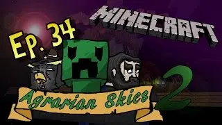 A slimy Conundrum - Episode 34- Agrarian Skies 2 w/ Traff & Jerry (Modded Minecraft)