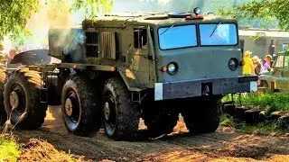 МАЗ-537 | Monster Energy !!! Off-Road 12-cylinder diesel engine-powered military truck MAZ-537.