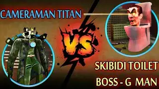 Cameraman Titan Vs Skibidi Toilet In Shadow Fight 2