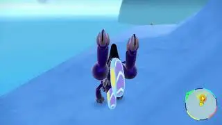 (SV glitch) Miraidon bike glitches out on Glacadia mountain