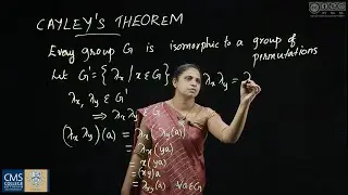 Cayley's Theorem | Dr. Ambily P Mathew | Department of Mathematics