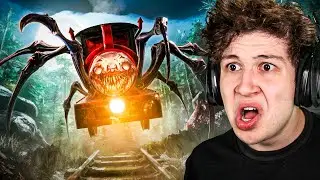 ESCAPANDO de CHOO CHOO CHARLES! 🚂🔪 (Juego Completo)