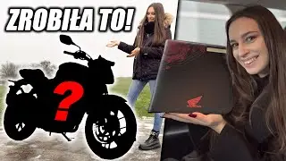 ANIA KUPIŁA SWÓJ PIERWSZY MOTOCYKL!