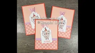 How to Make a Simple Adorable Owls Card