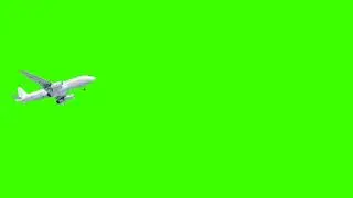 Take Your Videos Heights with Airplane Flying Green Screen Effect Video #greenscreen #greenfootage