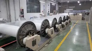 Factory weaving process