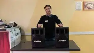 Madboy BONEHEAD 208 активная акустическая система 300W, комплект 2 шт для помещения 60м2