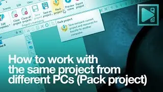 How to work with the same project from different PC in VSDC Free Video Editor