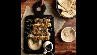 Rosemary chicken skewers recipe