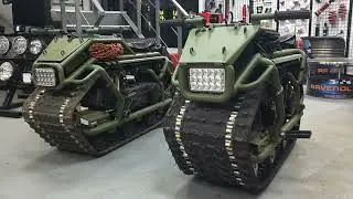 HOMYAK - Homemade Caterpillar ATV On Another Level
