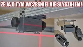 Ten zestaw pozwoli ci wypoziomować konstrukcje sufitu podwieszanego w pojedynkę! Musisz go mieć!
