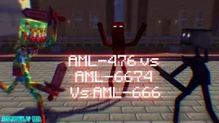Anomaly 476 vs Anomaly 6674 vs Anomaly 666 - Minecraft Animation