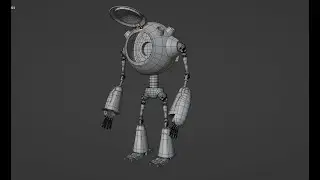How To Create Robot ! In Blender