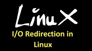 Input output Redirection in Linux